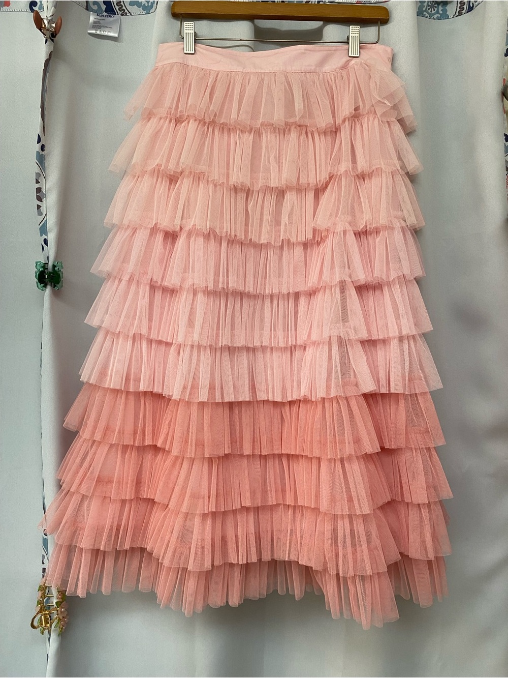Jessakae pink Layered Tulle Skirt